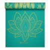 Tapis de yoga réversible Mat - GAIAM Turquoise Lotus 6 MM 62344 xxlarge clean 7 yrkam 281640202
