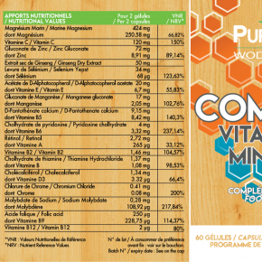 COMPLEXE - Vitamines Et Minéraux