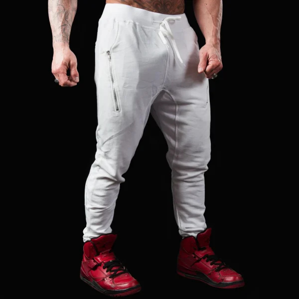 Pantalon de jogging homme – Sarouel Pants White 187